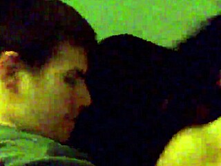 Homemade couple's intense blowjob—how deep does she go?