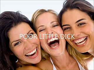 Pathetic Old Cuckold's Tiny Dick Humiliated Hard