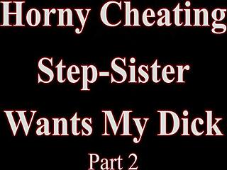 step sis misty meaner sneaks in begging for my cock again cheating milf deepthroat swallow