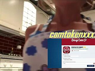 Hey check out Camtokenxxx the sexy teen babe stripping solo on webcam for you