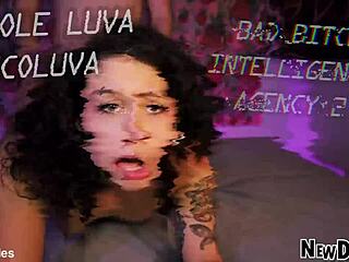nicole luva teases then gags on cock in rough 18+ face fuck and anal compilation