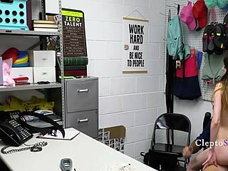 Petite Blackmail Victim Bargains Birthday Boobs and Skinny Body for Punishment Release