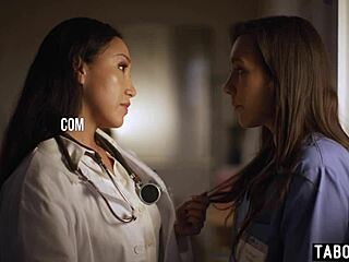 latina milf doctor vicki chase tempts nurse sinn sage