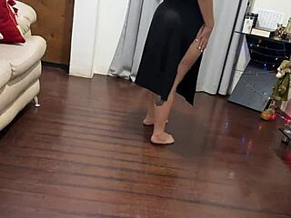Latina prostitute with fat big tits and huge ass shakes wildly for crazy Colombian couple pounding