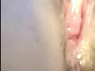 Intimate passion builds as neighbors share sensual hairy pussy close-up