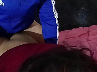 mexican schoolgirl slut bends over for older classmate's creampie assfuck after class