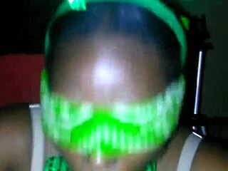 Fat bbw takes sloppy double deepthroat blowjob on monster big black cocks for st patricks day threesome