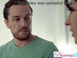 Scheming stepsis Dana Wolf fakes illness for stepbro's throbbing cock creampie cure