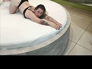 curvy latina wife goddess teases with hairy ass worship and feet