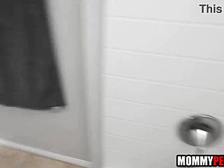 uh my asian stepmom spied on me showering... mommyperv