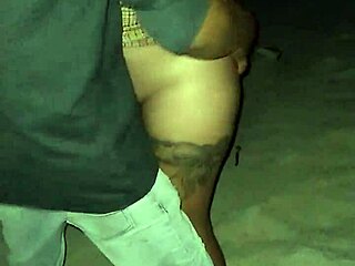 Latina Teased and Exposed on Public Beach