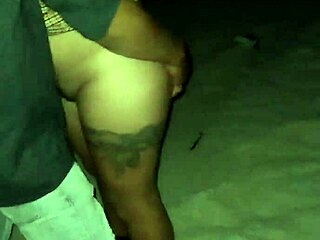 Latina Teased and Exposed on Public Beach