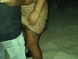 Latina Teased and Exposed on Public Beach