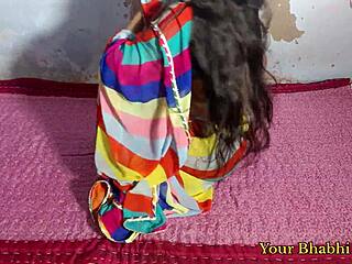 Beautiful Indian maid fingered doggystyle big ass with dirty Hindi