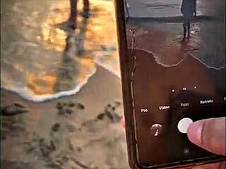 unknown latina sucks my huge cock publicly on beach till cum covered