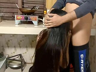 hey 😍 bangla wife gets fucked hard in kitchen with doggy blowjob and romantic vibes best series ever 🔥