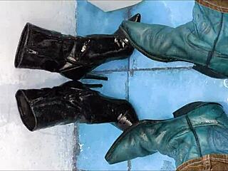 i pee right in these tight ankle boots