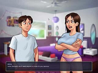 Jenny becomes pornstar in summertime saga walkthrough part 10