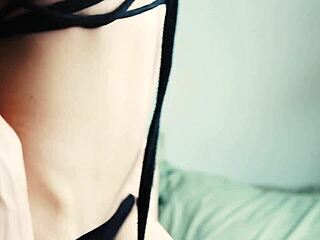 Cyncyncyn thefriendzone's Light Bondage Tease with Small Tits and Latina Charm