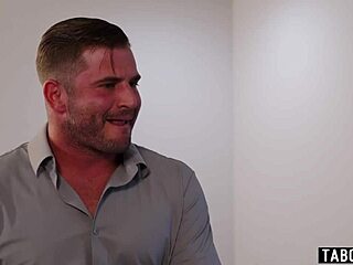 Janitor and worker spitroast petite milf maid dp after catching her fucking?