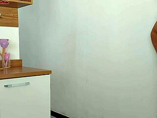 while hubby showered i risked it all fucking his friend, ripping clothes for rough moans in tight pussy