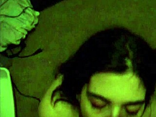 Girlfriend poses sexy for photoshoot then drops to suck my throbbing cock