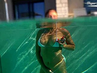 All Natural Milf Julia North Takes Underwater Pool Anal