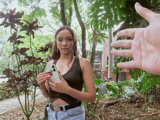 First Porn Casting Adventure in Medellin Streets