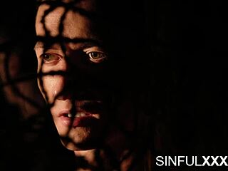 hey lyanna, bound and oiled you're dripping - charlie's cock gonna make you sweat hard