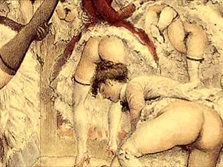 i uncover these steamy vintage erotic drawings that stir deep fantasies