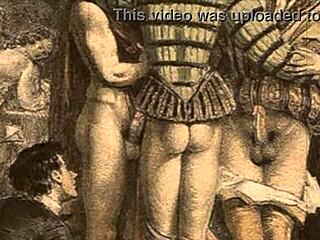 i uncover these steamy vintage erotic drawings that stir deep fantasies