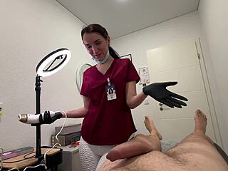 laser on balls while dick rams her throat deep!