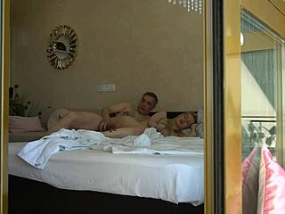 i love how young blonde rides stepdad's cock hard