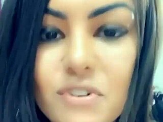 Queen Bee Brunette Wife in Sexy Lingerie Records Tanned Anal Creampie with Big Cock