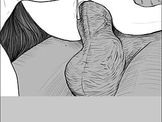 ffm threesome speed drawing unveils artist kramer krameroff's hidden strokes and curves