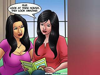 Savita bhabhi's juicy indian pussy leaks cum craving more rough cocks in erotic comic sex adventure