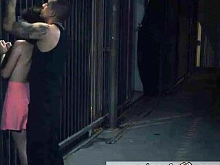 i'm tied up in glasses on honeymoon as rough guys dominate this bound teen lady hard