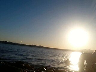 WOW! Caught Fucking Curvy Babe's Huge Tits on Public Beach Cam!