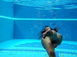 Hungarian Sazan Cheharda Teases Naked in Pool and Shower