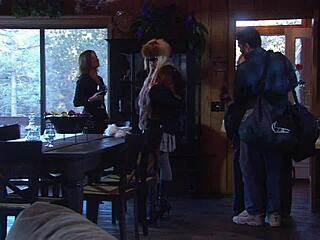 blonde milf carmen luvana anal creampie doggystyle in chalet