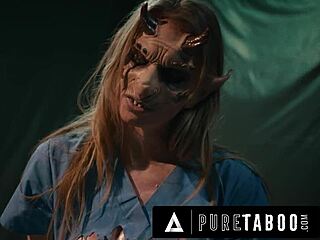 wanna see 3-titted demon ashley lane breastfeeding nurse anna claire clouds in taboo hospital ffm creampie? 