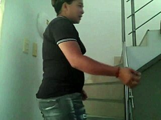 Cheap street whore hairy pussy gets my rough anal pounding at home!