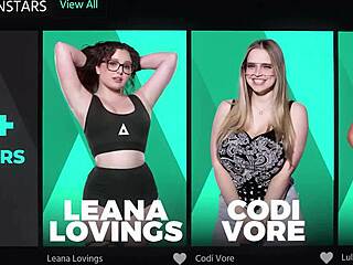 Grounded Megan Rain Sneaks Jenna Sativa For Lesbian Cunnilingus Licking