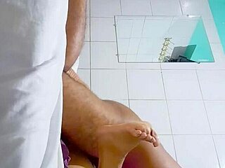 mature milf in towel sucking massage turns hardcore temptation 😏💦