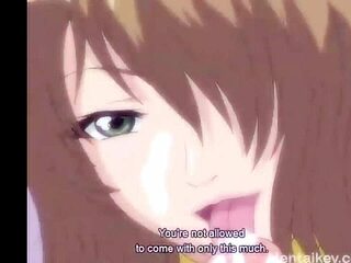 oh man this big ass hentai teen's tits make me cum so hard