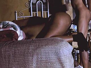 fat big ass bent over doggystyle takes monster black cock pounding in lights out part one
