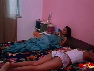 that latina teen sneaks anal fun while her friend sleeps nearby