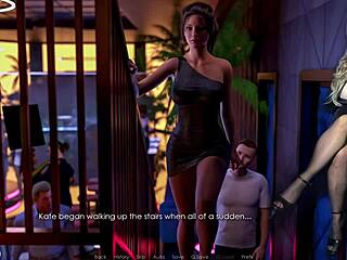 Kate's Thrilling No Panties Upskirt Adventure in Nightclub