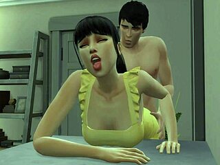 Lazy Sunday Asian Photoshoot Sparks Unexpected Intimate Heat Episode 33