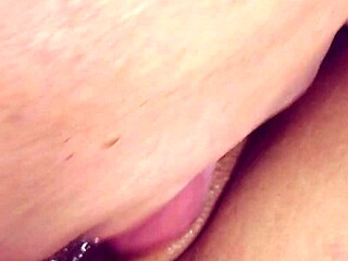 wanna see old nerd slobber on young tight pussy?